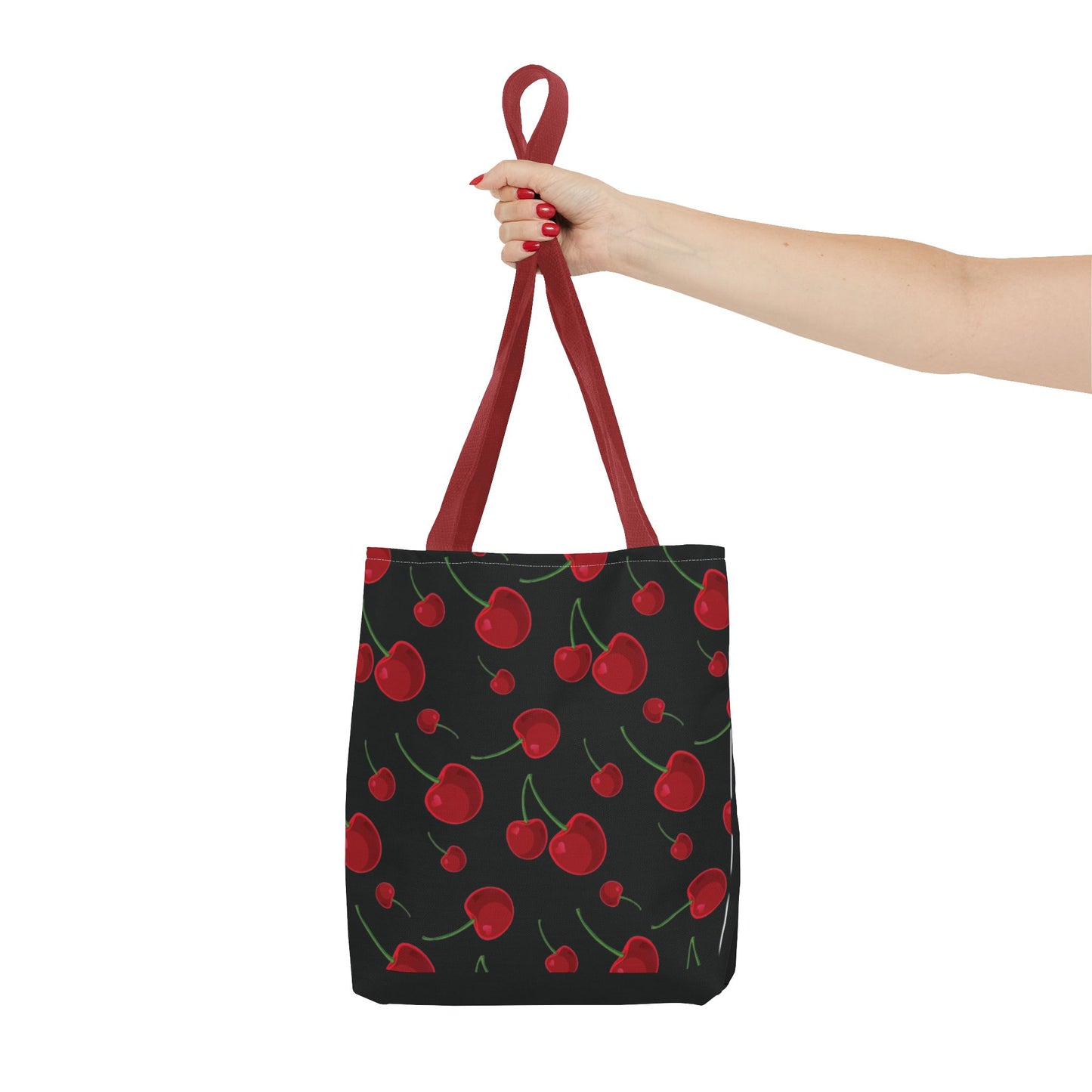 Cherry style tote bag