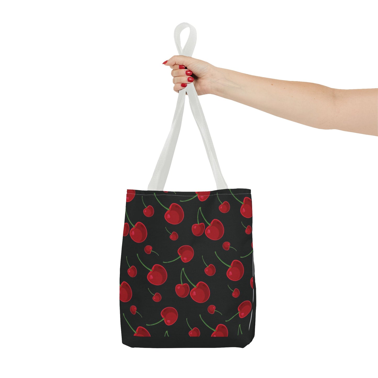 Cherry style tote bag