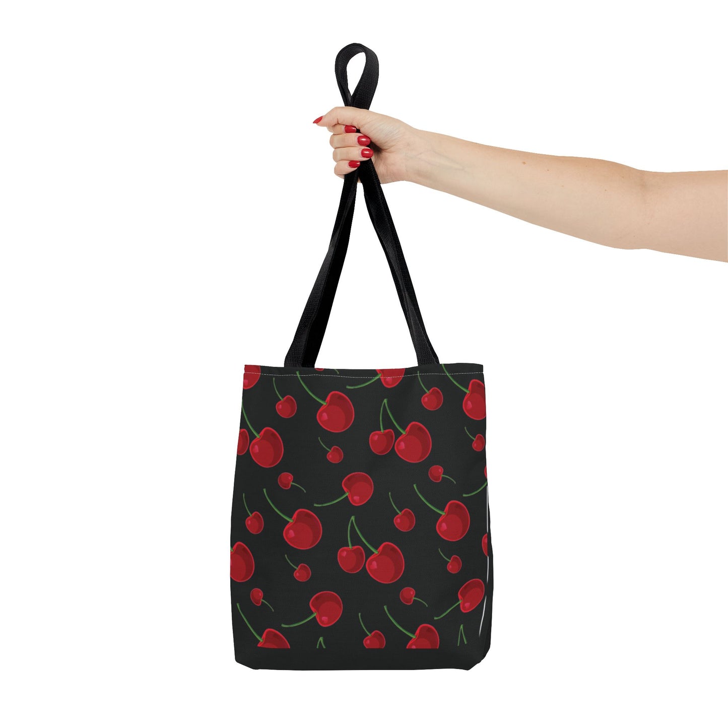 Cherry style tote bag