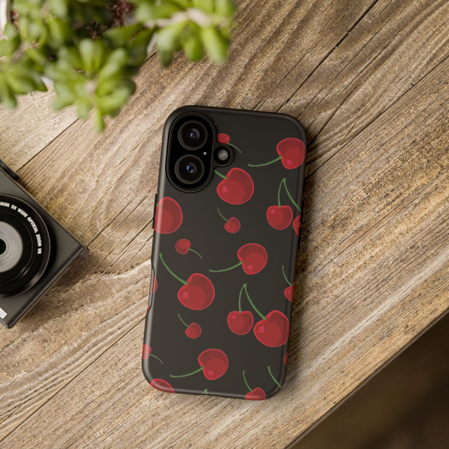 Cherry style phone case