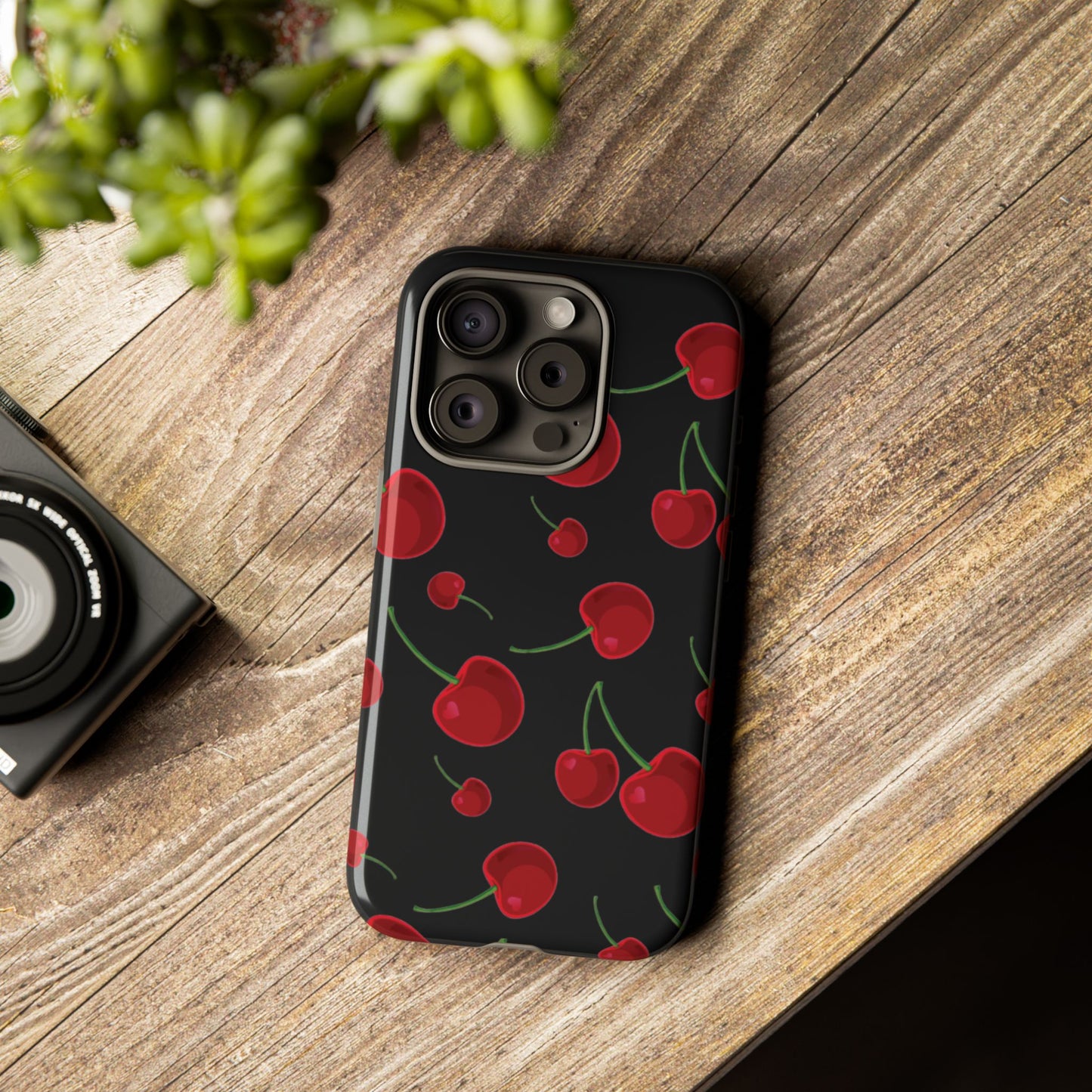 Cherry style phone case