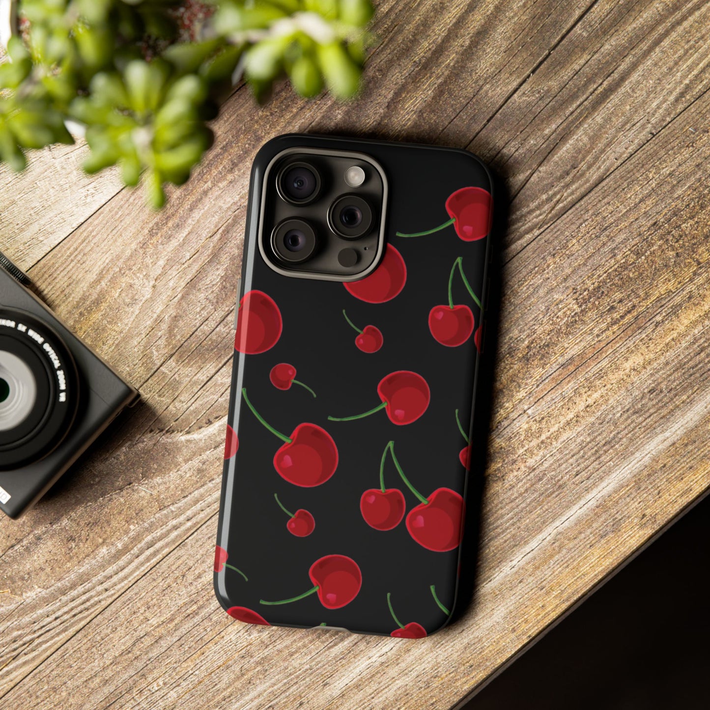 Cherry style phone case