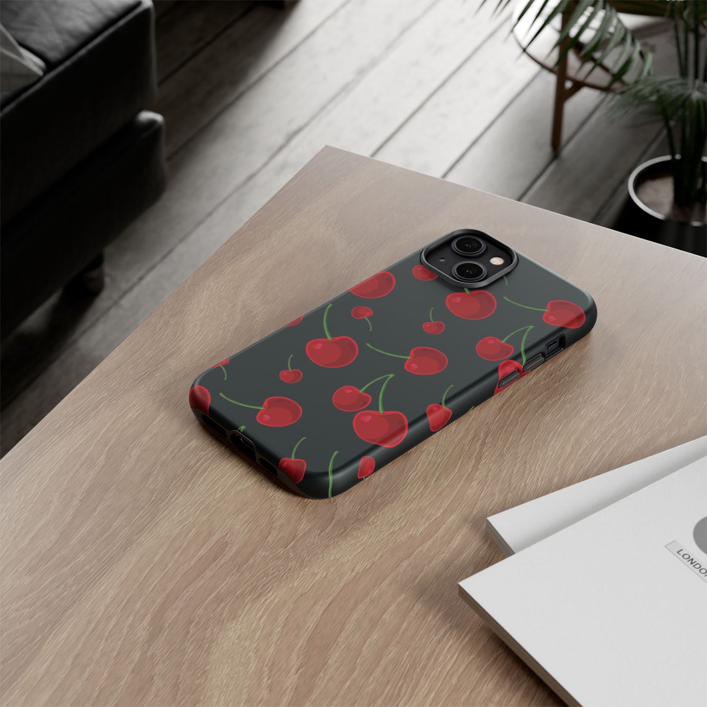 Cherry style phone case