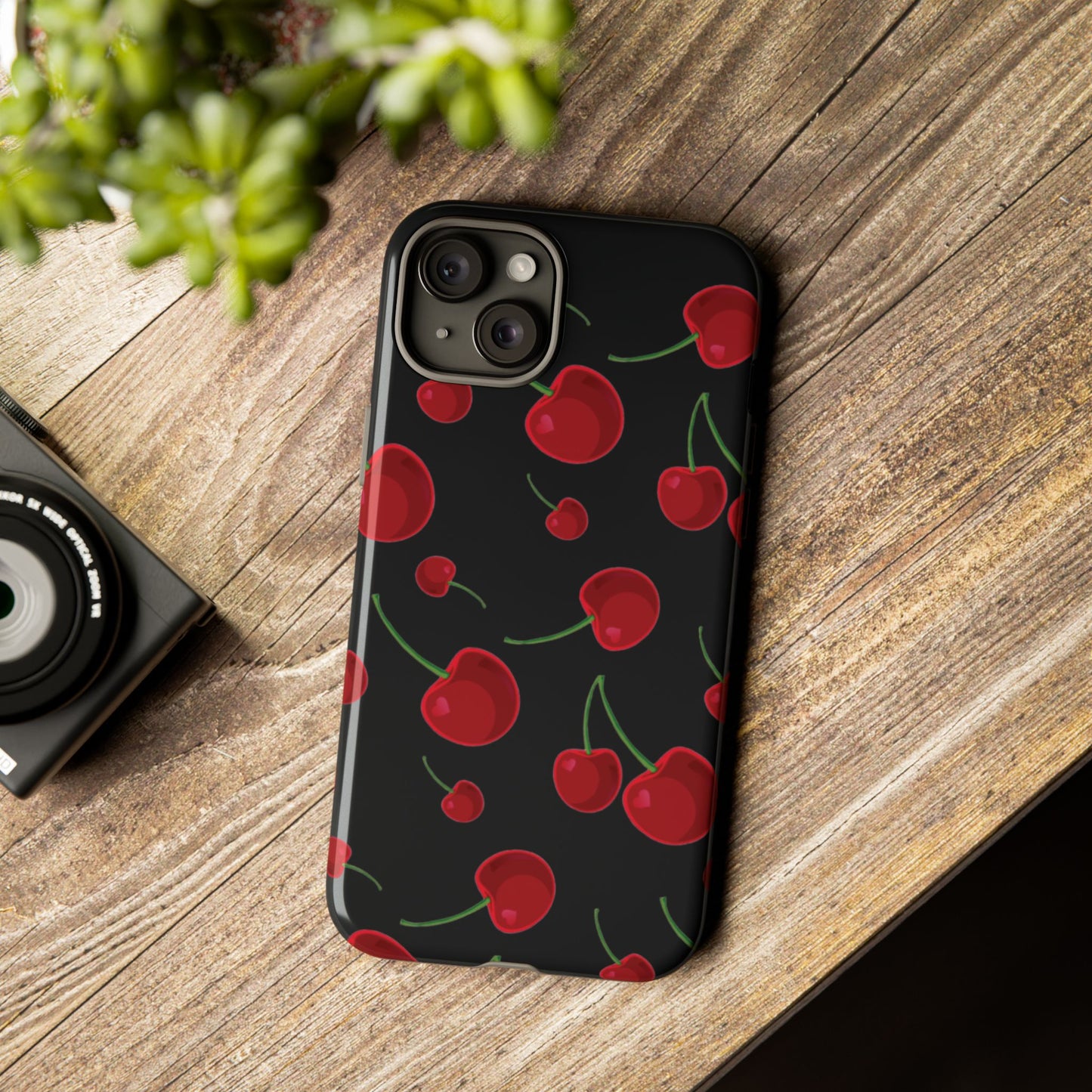Cherry style phone case