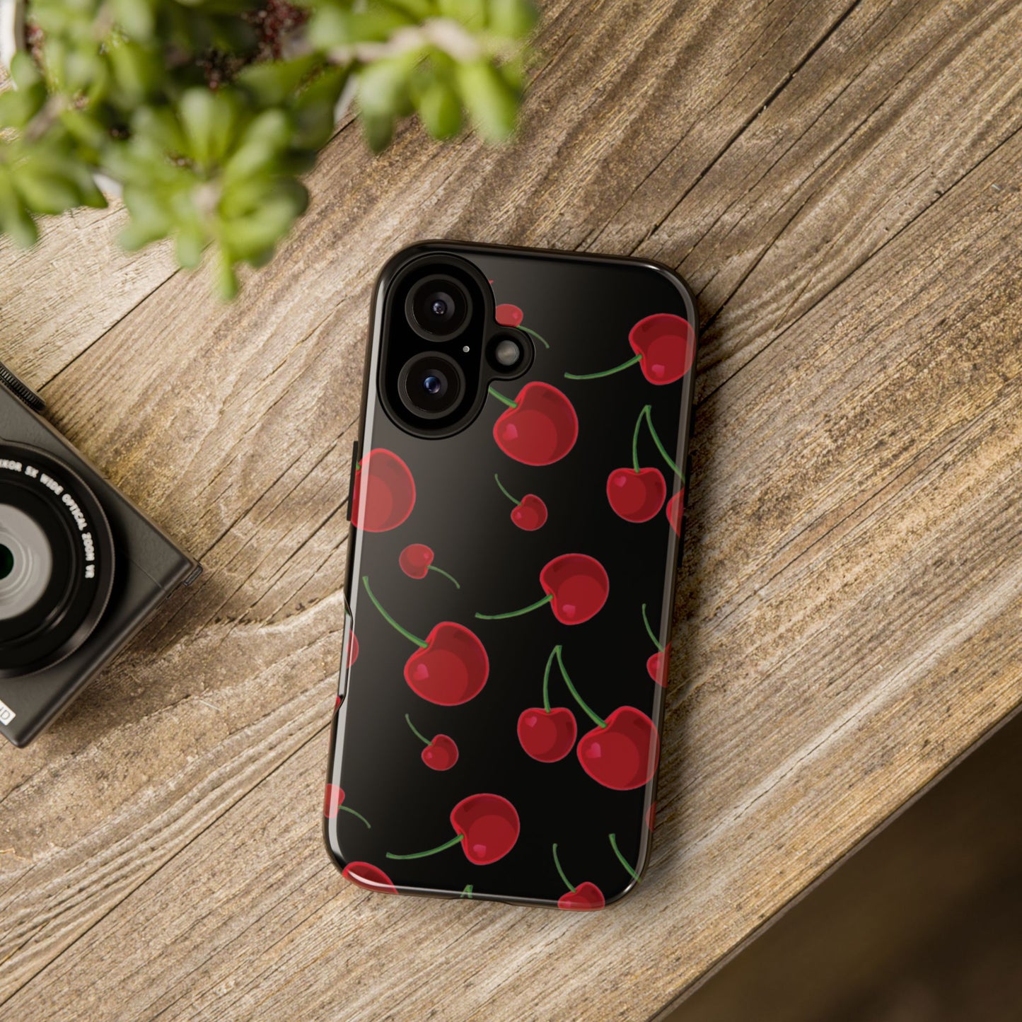 Cherry style phone case