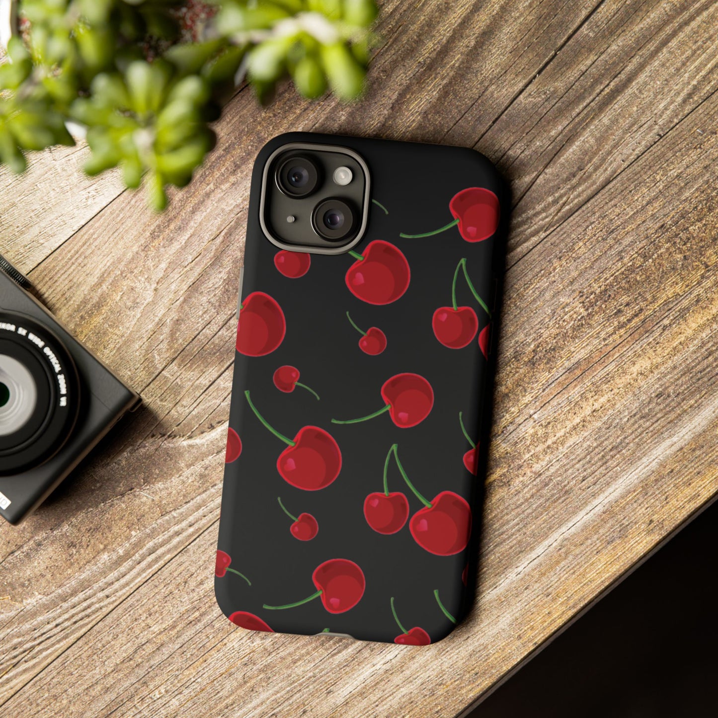 Cherry style phone case