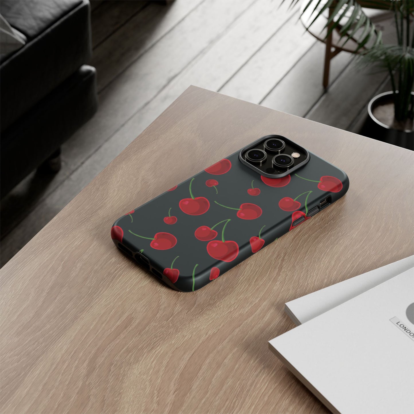 Cherry style phone case