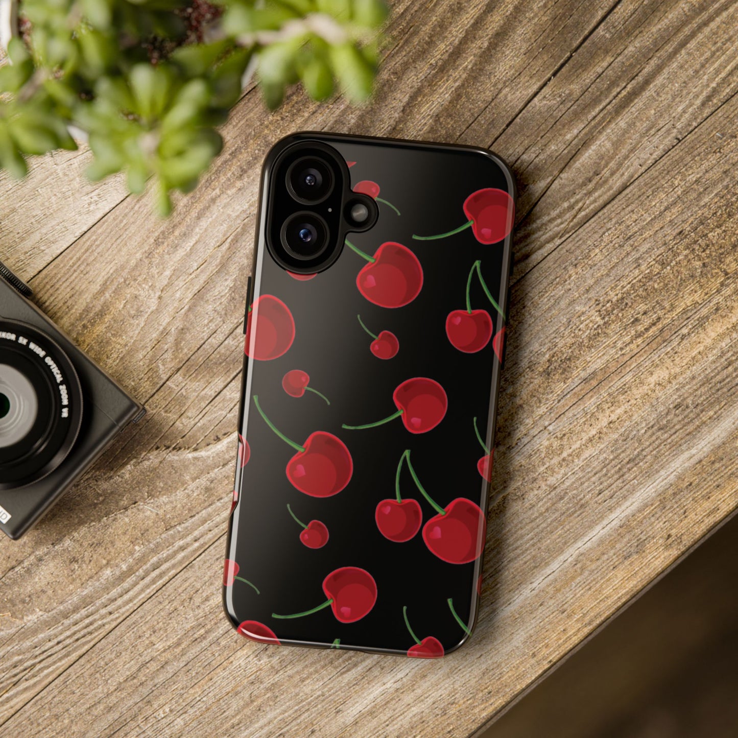 Cherry style phone case