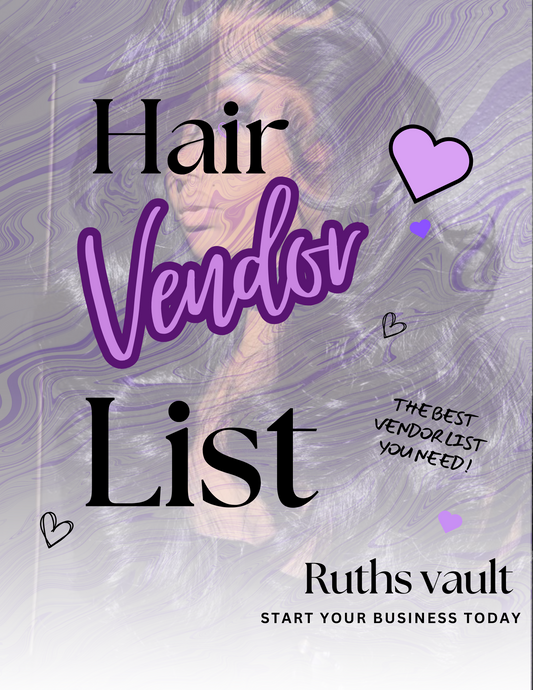 RUTHS VAULT HAIR LIST